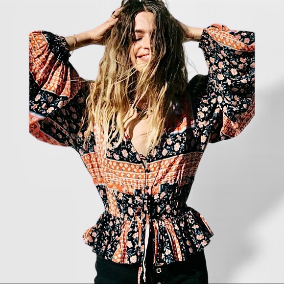 Jen's Pirate Booty Bohemian Top - Picture 8 of 9